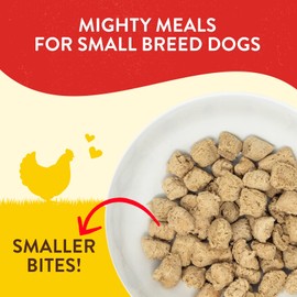 Stella & Chewy's Freeze-Dried Raw Lil' Bites Chicken Little Recipe Small Breed Dog Food, 7 oz. Bag