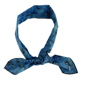 Kafka Kool Ties Original Cooling Bandana Combo 2 Packs-Buy & SAVE! (Kokopelli Small Bright Blue & Turquoise Combo)