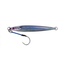 Jackall Lures JACKALL G202 Metal Jig, Bumble Jig, Short, 8.8 oz (250 g), Slim Border Silver