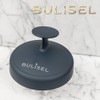 99.9% antibacterial Buricell scalp massage shampoo brush, white + shampoo