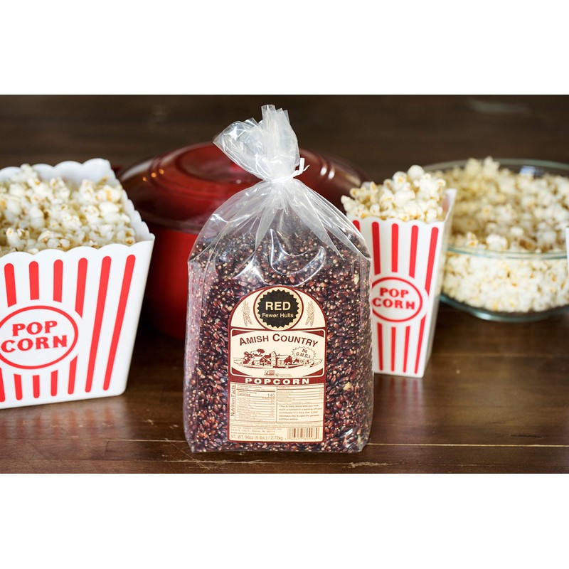 Amish Country Popcorn | 3 (6 Pound Variety Bundle) Red,