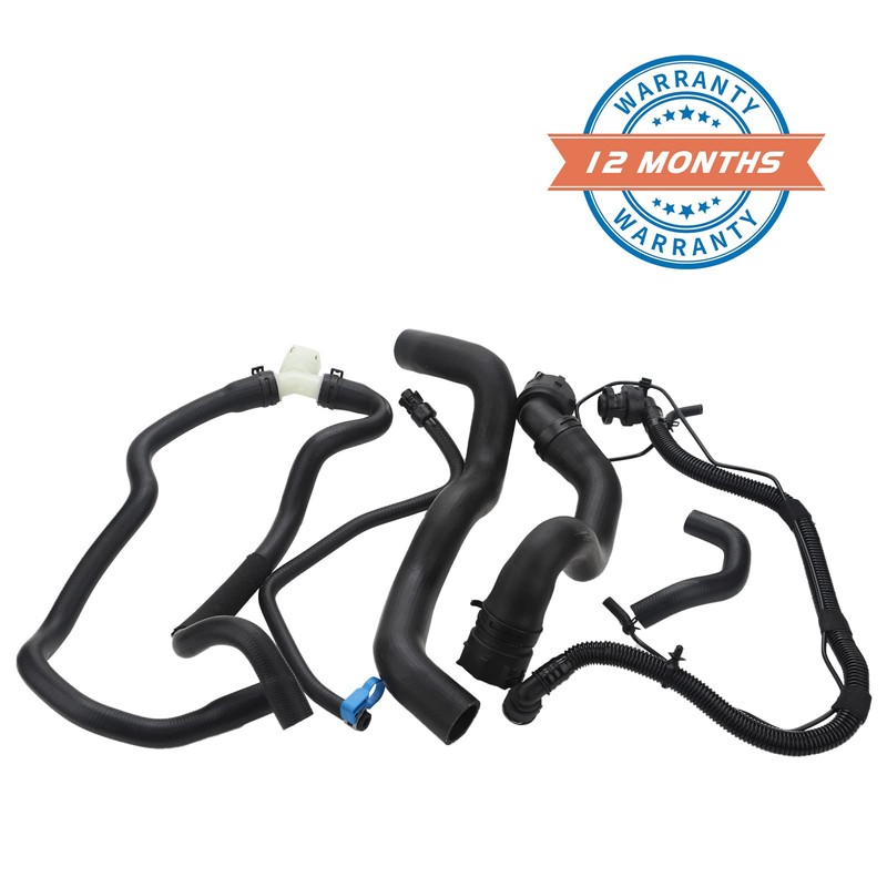 6 Pcs Engine Radiator Coolant & Heater Hose Set With