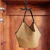 Lemecima 12 Pcs Zinc Alloy Ceiling Double Hook Cabinet Wardrobe