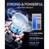 WISSCOOL 3.5CFM Vacuum Pump for HVAC, 1/4HP 110V Single Stage