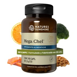 Nature's Sunshine Mega-chel | Vitaminas Y Minerales Quelados