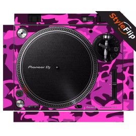 StyleFlip Skins Pioneer PLX-500  | Pink Camo | Protective Decal | StyleFlip Skins