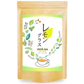 Natural Feast Lemongrass Lemon Grass Tea Bags Caffeinated Herbal Tea Tea Pack Made in Japan (30 Packs)