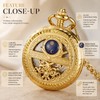 Vintage Mechanical Pocket Watch for Everyday Style – Hollow Star