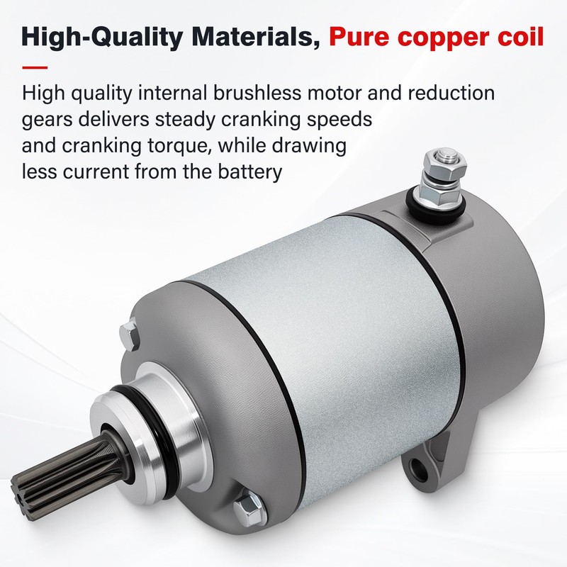 Starter Motor for Honda Rancher 350 Compatible with Rancher 350
