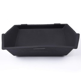 PIT66 Full Length Front Center Console Mat, Compatible with Dodge Ram 1500 2015 2016 2017 2018 2019/ Fit Dodge Ram 2500 2016-2017, Black 5VC95DX9AB, 5VC95DX9AA