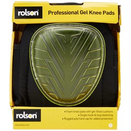 Rolson 82711 Gel Knee Pads, One size, fits all