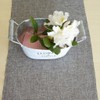 Deko As Shabby Chic table runner in linen look, polyester,