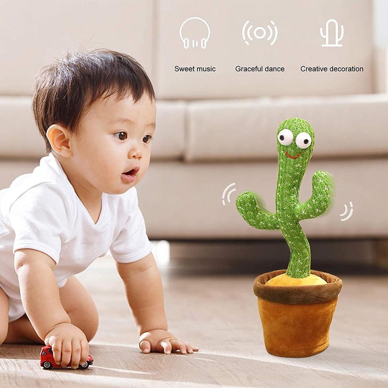 Cartoon Plush Toys Electronic Shake Dancing Toy Funny Early Childhood