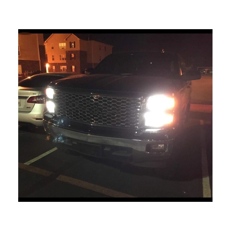 SHENKENUO 4 Sides H11 LED Headlight High or Low Beam