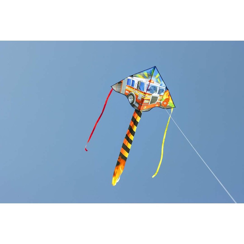HQ Simple Flyer Kite - 120 cm Fire Truck