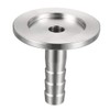 sourcing map 2pcs Stainless Steel 304 KF25 Flange to 10mm