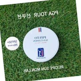 Haedang-eobseum 골프 전용 자외선 차단 쿠션 SPF50 PA 무기자차 성분 피부 보호 휴대용 Golf-Specific UV Block Cushion SPF50 PA Mineral-based Skin Protection Portable