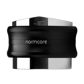 Normcore 51mm Coffee Distributor & Tamper, Dual Head Coffee Tamper Fits 51mm Portafilters, Double Sided Adjustable Depth, Espresso Hand Tampers, Black