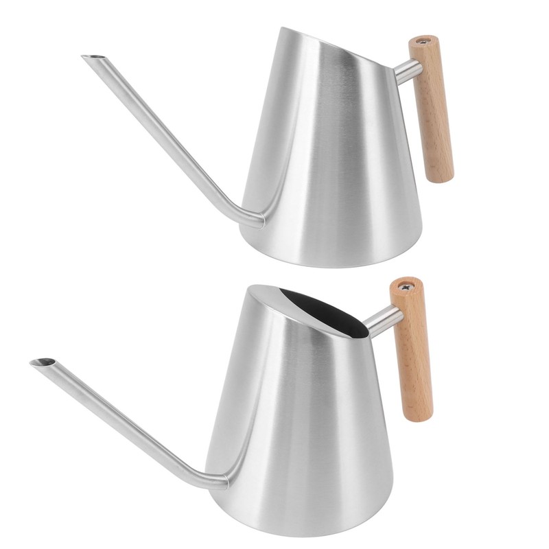 Watering Can with Long Spout Rustproof Stainless Steel Watering Pot