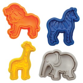 Mrs. Anderson’s Baking Animal Cracker Cookie Cutters, BPA Free, Set of 8