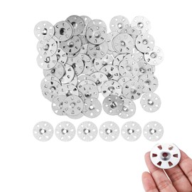 35mm Stainless Steel Washers, Easy Fix Washers, Tile Backer Board Washers, Diameter Galvanised Steel Fixing Washers for Gypsum Board Extruded Plate Insulation Thermoboard Backer Boards(50-Pack)