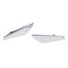 2PCS Front Fender Chrome Finisher 51117338569 Replacement for X3 X4