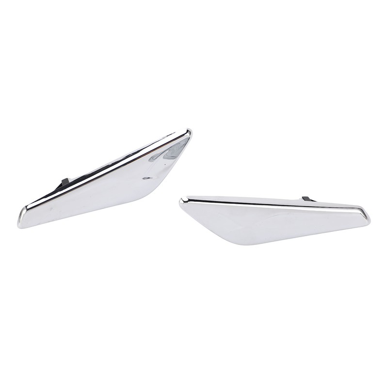 2PCS Front Fender Chrome Finisher 51117338569 Replacement for X3 X4