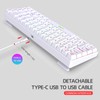 HXSJ V200 Wired K68 RGB Streamer Mini Gaming Keyboard 19-Key