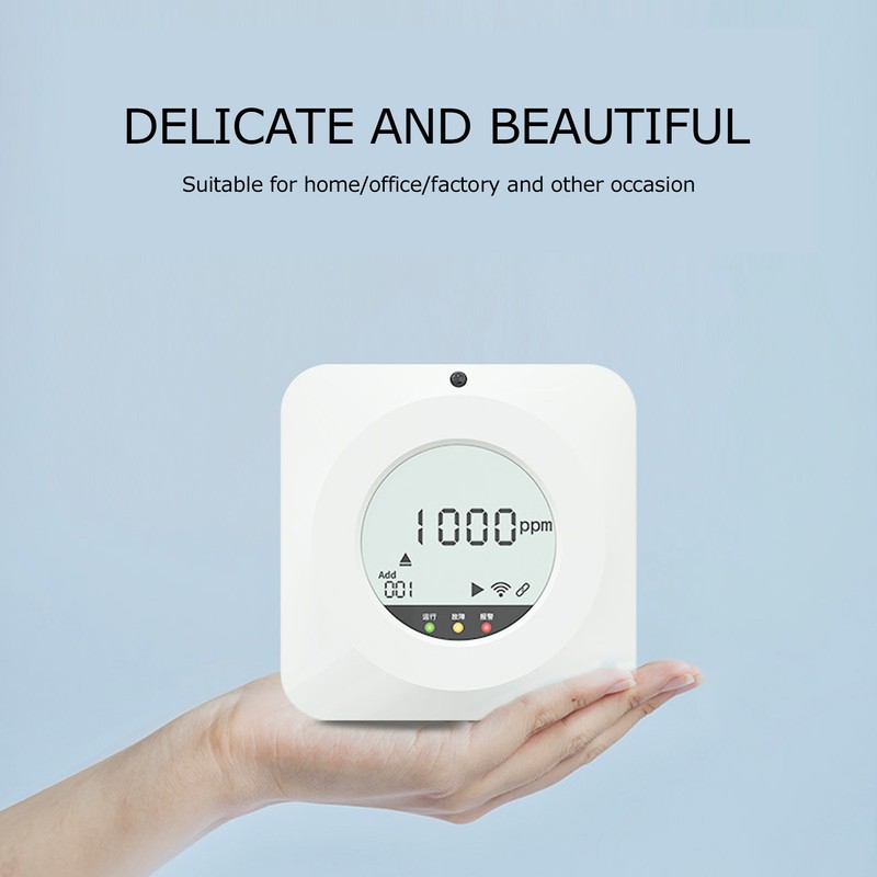 CH4 Gas Detector Monitor LCD Combustible Gas Sensor Alarm for
