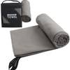 Microfiber Towel (16 x 32 Inches) Camping Towels Fast Drying,