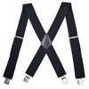 Men’s Heavy-Duty 2-Inch X-Back Suspenders with Adjustable Elastic Straps and