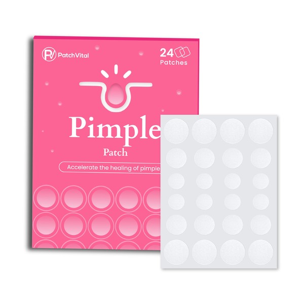 Patch Vital Pimple Patch - Hydrocolloid Acne Pimple Patch -