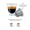 Nespresso compatible capsules Italian Coffee Espresso pods (Ristretto, 100 Aluminium