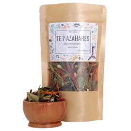 Pasión Orgánica - TÉ 7 AZAHARES ORGÁNICO relajante tranquilidad nervios insomnio ansiedad deshidratado infusión tisana