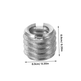 LABRIMP 10pcs Tripod Screw Adapter for Microphone Stand Stable Camera Mounting for DSLR Video Cameras Projectors and More