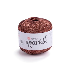 YarnArt Sparkle - Metallic Glitter Fine Lightweight Yarn for Crochet & Knitting, Amigurumi, Cardigans, Shawls, Bag Making, Soft Craft (1351)