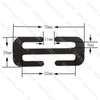 GRASSCALM Seat Belt Adjustment Locking Clip Seat Belt Child Seat