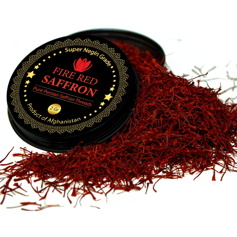 Premium Saffron Threads, Pure All Red Saffron Spice | Super