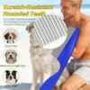Pet Grooming Comb Set, 4 Pack Stainless Steel Flea Combs,