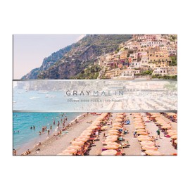 Galison Gray Malin Italy Two-Sided Jigsaw Puzzle, 500 Pieces, 24”x18” – Stunning Photos from The Iconic Italian Riviera – Challenging Family Fun – Fun Indoor Activity