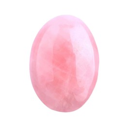 Palmstein, Rosenquarz, Sorgensteine Rosenquarz, ovaler Rosenquarz, Naturstein Rosenquarz, ovaler Stein Rosenquarz (Rosenquarz, 70-80 Gramm)
