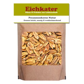 Eichkater Pecan Nuts without Shell Halved Natural Pack of 2 (2 x 250 g)