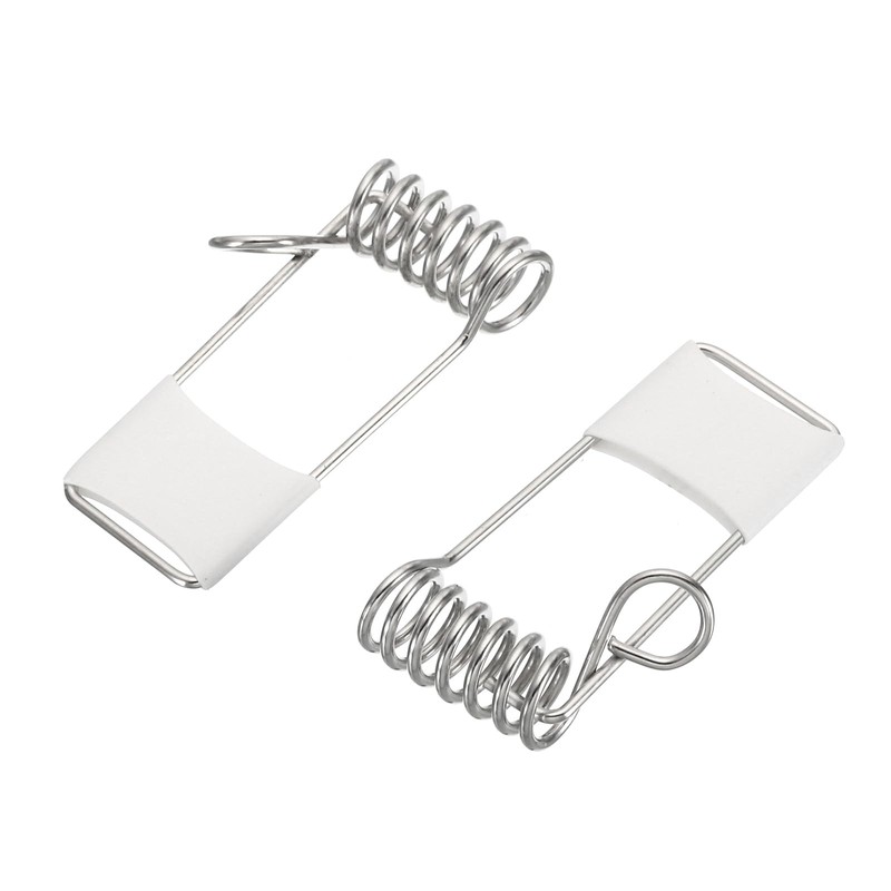PATIKIL 40 x 20 mm Ceiling Light Spring Clamps Pack