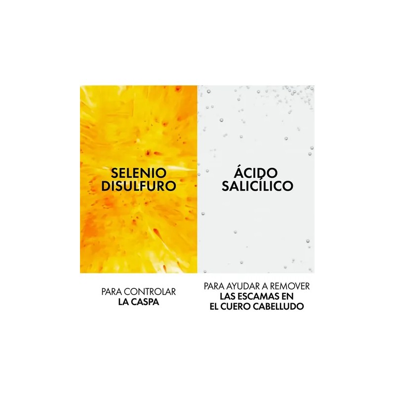 Shampoo Anticaspa Vichy Dercos Para Cabello Seco 200 Ml