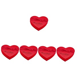 Beavorty 5 Boxes Valentine's Day Soap Flower Bear Set of Decorative Soaps for Birthday Beauty Present