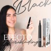 JYE Lapiz para Cejas Efecto Microblading Color Negro, Dibujo pelo