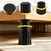 Adjustable Height Bed Support Legs, 4 Pack Thick Bed Frame