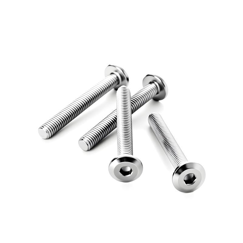 3/16-24 x 1" (30 Pack) Flat Head Hex Socket Cap