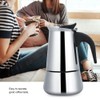 Portable Stainless Steel Coffee Pot Moka Espresso Maker Mocha Pot