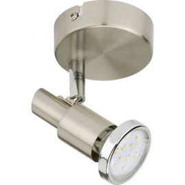 LED Ceiling Spot Light / LED / GU10 / 3 W, Swivels Matte nickel, Metal, matt-nickel, GU10, 3|wattsW